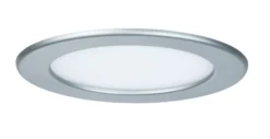 LED Einbaupanel - LED Einbaupanel IP44 rund 170mm 12W 850lm 4000K Chrom matt