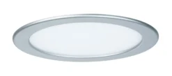 LED Einbaupanel - LED Einbaupanel IP44 rund 220mm 16,5W 1150lm 4000K Chrom matt