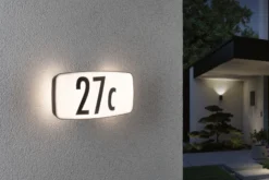 LED Hausnummernleuchte - Sheera Dämmerungsgesteuerter Bewegungsmelder (HF) seewasserresistent