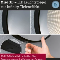 LED Leuchtspiegel - Miro