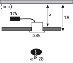 LED Möbeleinbauleuchten - Micro Line Mini