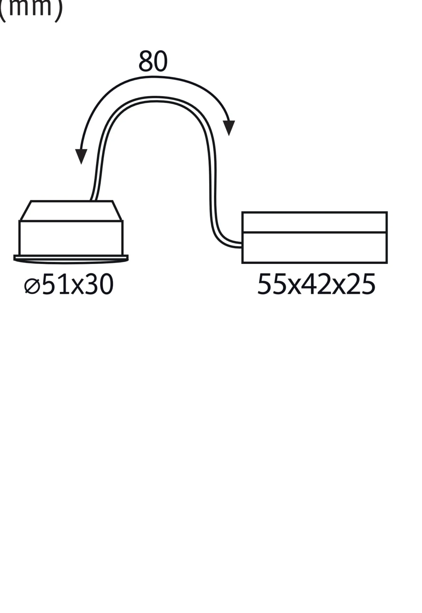 LED Modul Einbauleuchte 3-Step-Dim - Choose 3er-Set