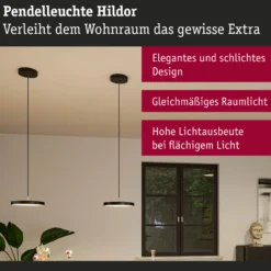 LED Pendelleuchte Smart Home Zigbee 3.0 - Hildor