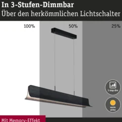 LED Pendelleuchte 3-Step-Dim - Noyan
