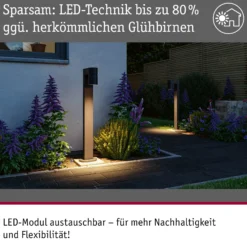 LED Pollerleuchte - Kimu insektenfreundlich
