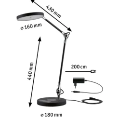 LED Schreibtischleuchte - Numis QI
