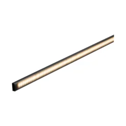 LED Strip Profil - Base Schwarzer Diffusor 2m