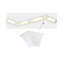 LED Strip Profil - Delta Corner 2er Set