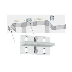 LED Strip Profil - Duo Fixture 4er Set