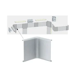 LED Strip Profil - Duo Inside Corner 2er Set