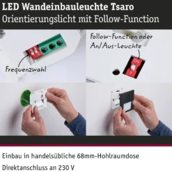 LED Wandeinbauleuchte - Tsaro