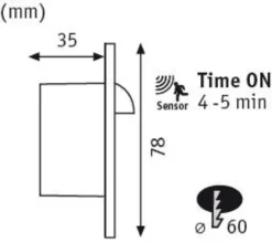LED Wandeinbauleuchte - Wall