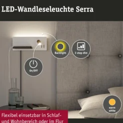 LED Wandleuchte - Serra USB C