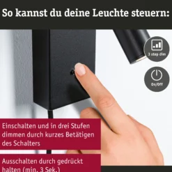 LED Wandleuchte 3-Step-Dim - Hulda USB C