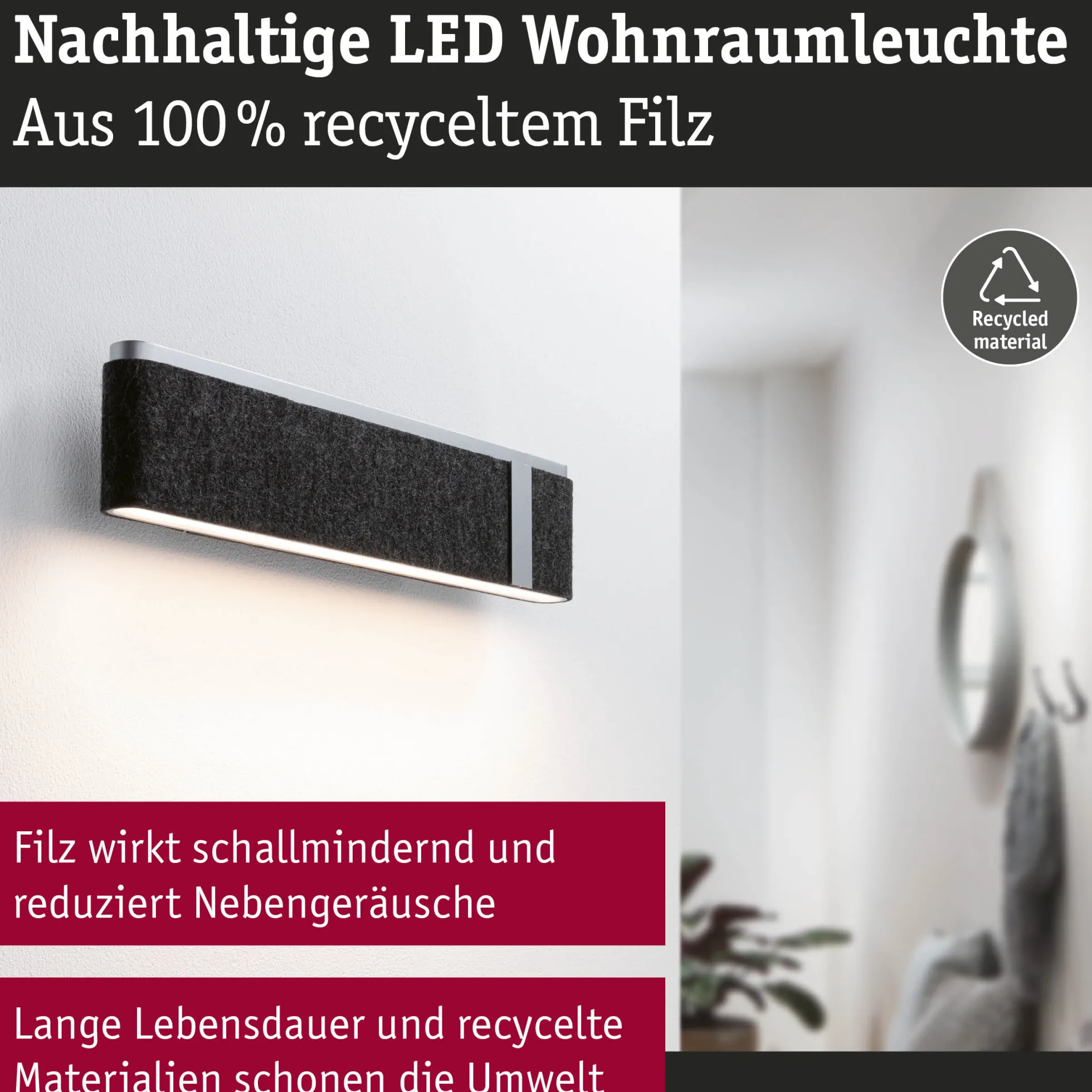 LED Wandleuchte 3-Step-Dim - Jagun