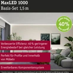 MaxLED 1000 LED Strip - Basisset 1,5m