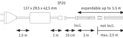 MaxLED 500 LED Strip - Basisset 3m 2700K