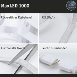 MaxLED 1000 LED Strip - Basisset 1,5m RGBW