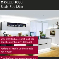 MaxLED 1000 LED Strip - Basisset 1,5m Tageslichtweiß
