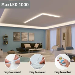 MaxLED 1000 LED Strip - Basisset 1,5m Tageslichtweiß