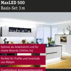 MaxLED 500 LED Strip - Basisset 3m Tageslichtweiß