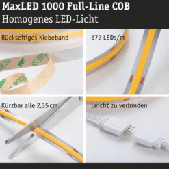 MaxLED 1000 LED Strip - Basisset 1,5m Tunable White