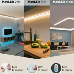 MaxLED 500 LED Strip - Basisset 3m Warmweiß