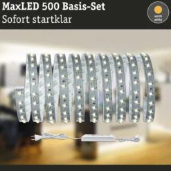 MaxLED 500 LED Strip - Basisset 3m Warmweiß