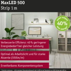 MaxLED 500 LED Strip - Einzelstrip 1m Neutralweiß