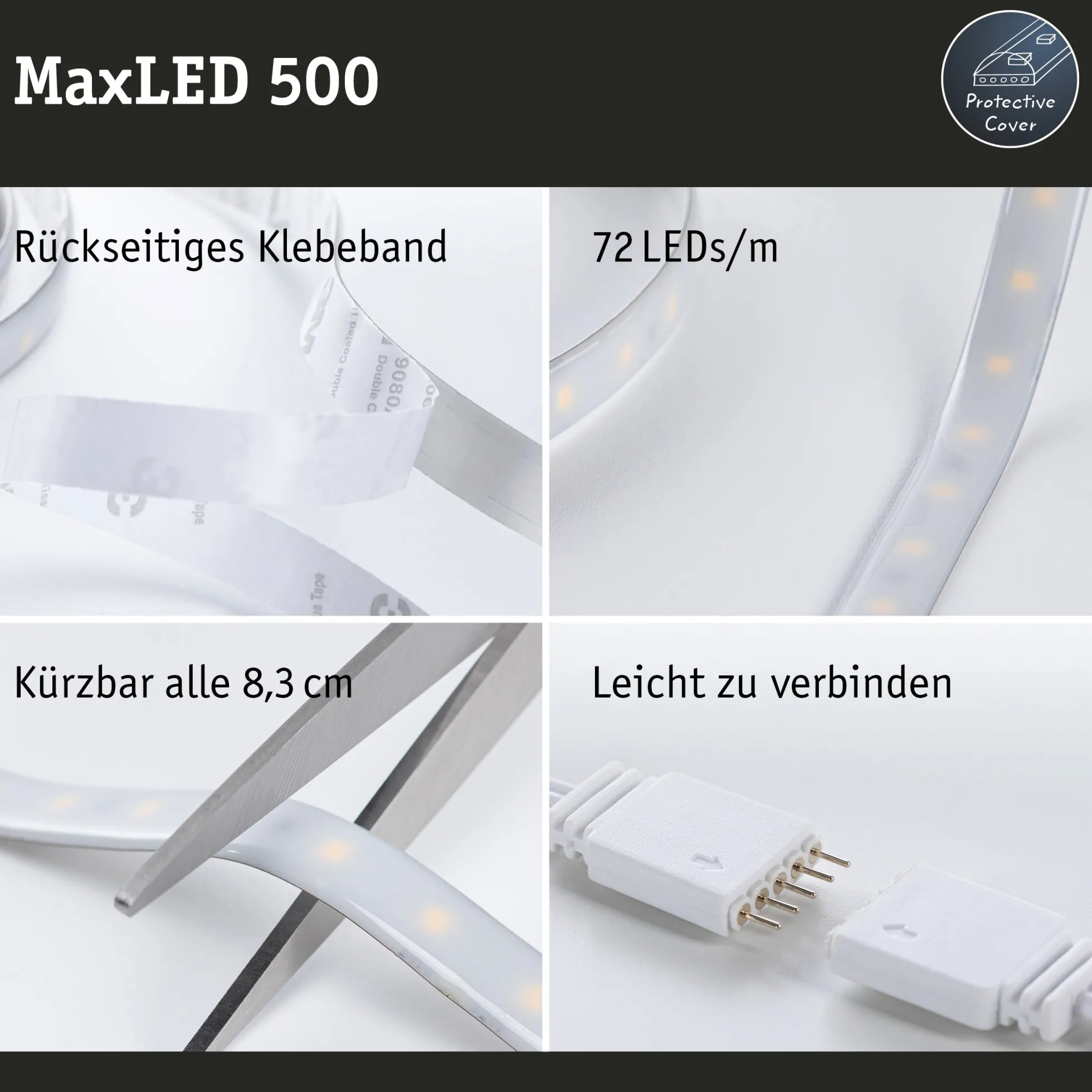 MaxLED 500 LED Strip - Einzelstrip 2,5m RGBW