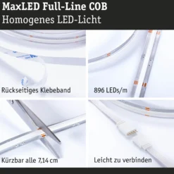 MaxLED 500 LED Strip - Einzelstrip 2,5m RGBW