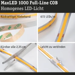 MaxLED 1000 LED Strip - Erweiterung 2,5m Tunable White