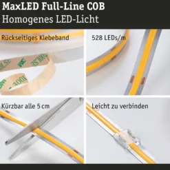 MaxLED 500 LED Strip - Erweiterung 2,5m 2700K