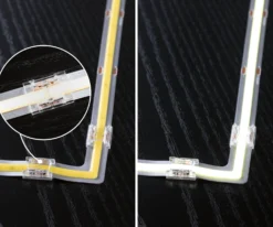 MaxLED 500 LED Strip - Erweiterung COB Ecke 90° Warmweiß