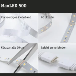 MaxLED 500 LED Strip Smart Home Bluetooth - Basisset 10m Tunable White