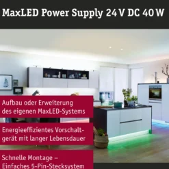 MaxLED Zubehör Power Supply - 40VA Weiß