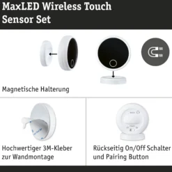 MaxLED Zubehör Steuerung - Basisset Touchschalter
