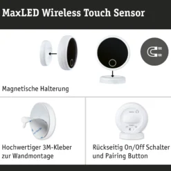 MaxLED Zubehör Steuerung - Erweiterung Touchschalter