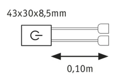 MaxLED Zubehör Steuerung - Switch Touch-Schalter