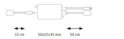 MaxLED Zubehör Steuerung - Tunable White inkl. IR-Remote