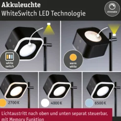Mobile Tischleuchte - Varia