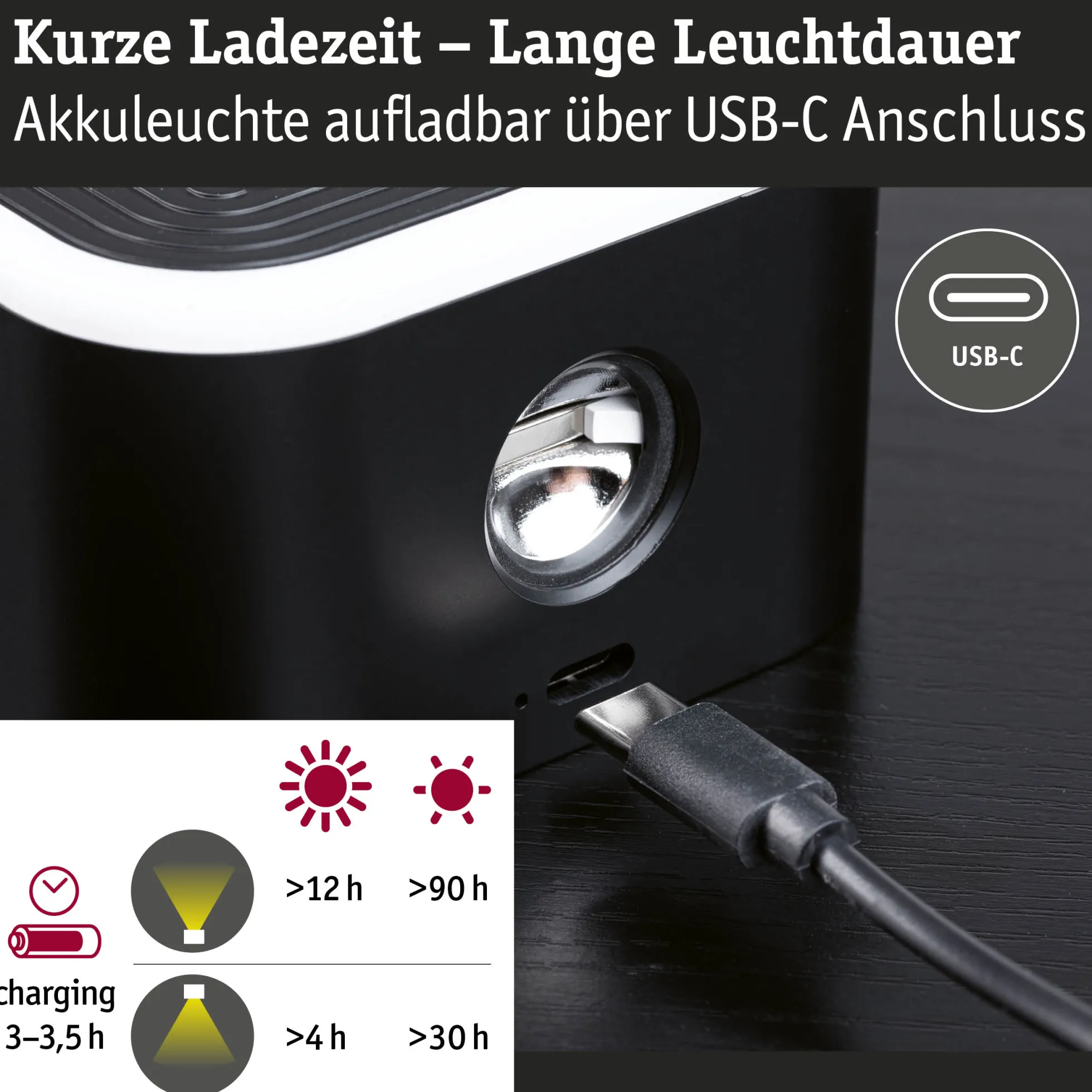 Mobile Tischleuchte - Varia