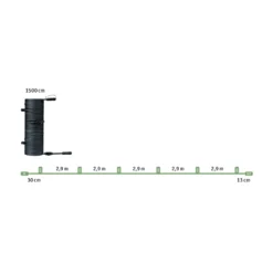 Plug & Shine Kabel - 15m 7 Ausgänge