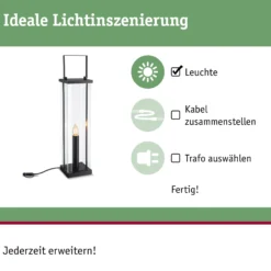 Plug & Shine Laterne - Classic Einzelleuchte