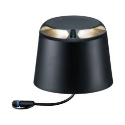Plug & Shine LED Bodenaufbauleuchte - Warmweiß Einzelspot Zweifacher Lichtaustritt, 180°