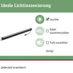Plug & Shine LED Bodeneinbauleuchte - Lichtleiste