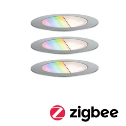 Plug & Shine LED Bodeneinbauleuchte Smart Home Zigbee 3.0 - Floor 3er-Set
