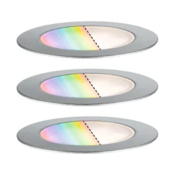 Plug & Shine LED Bodeneinbauleuchte Smart Home Zigbee 3.0 - Floor 3er-Set