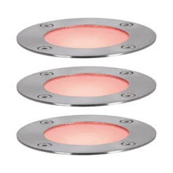 Plug & Shine LED Bodeneinbauleuchte Smart Home Zigbee 3.0 - RGBW Basisset