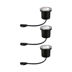Plug & Shine LED Bodeneinbauleuchte Smart Home Zigbee 3.0 - RGBW Basisset